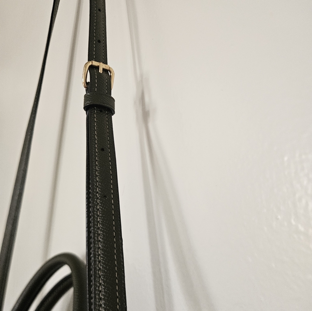 Coach Olive Green Leather Handbag - Picture 8 of 11